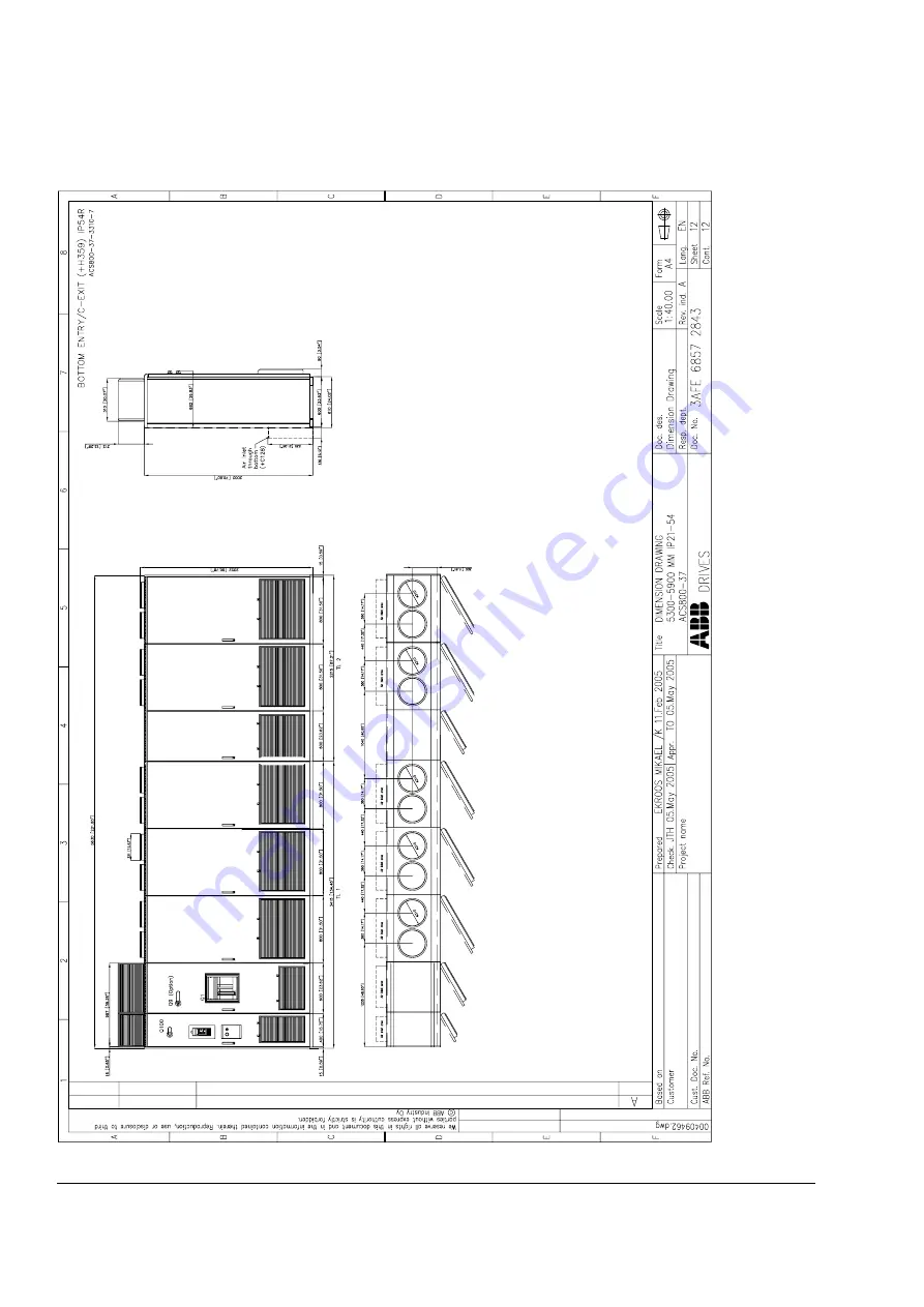 ABB ACS800-37-0060-3 Hardware Manual Download Page 218