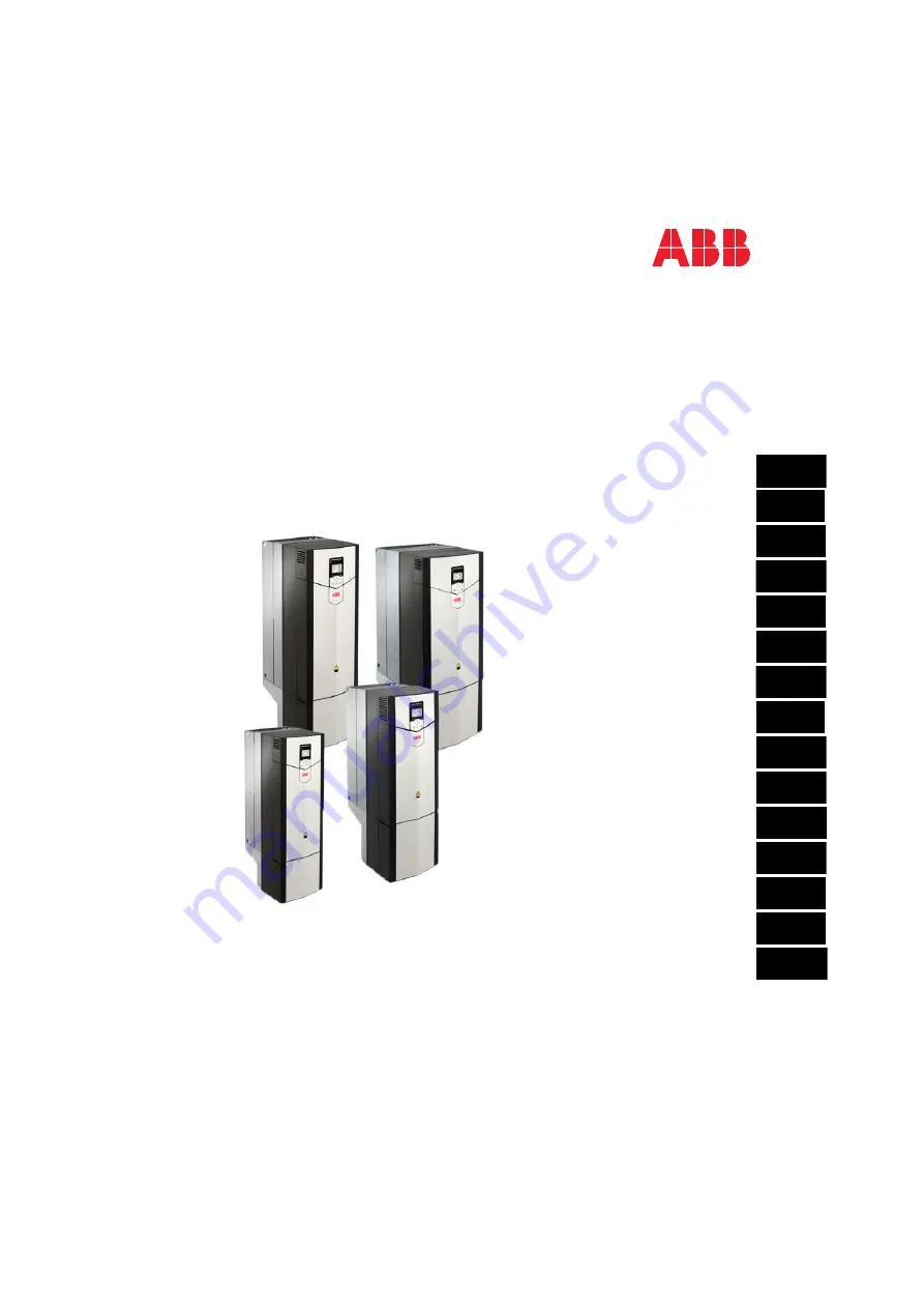 ABB ACS880-01 Series Quick Installation Manual Download Page 1