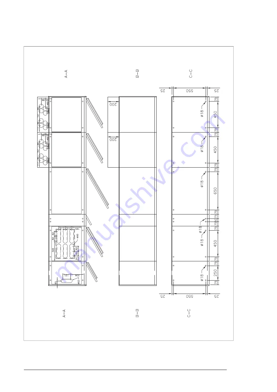 ABB ACS880-07 Hardware Manual Download Page 234