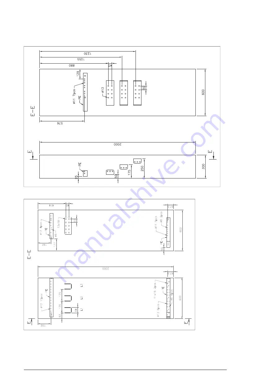 ABB ACS880-07 Hardware Manual Download Page 250