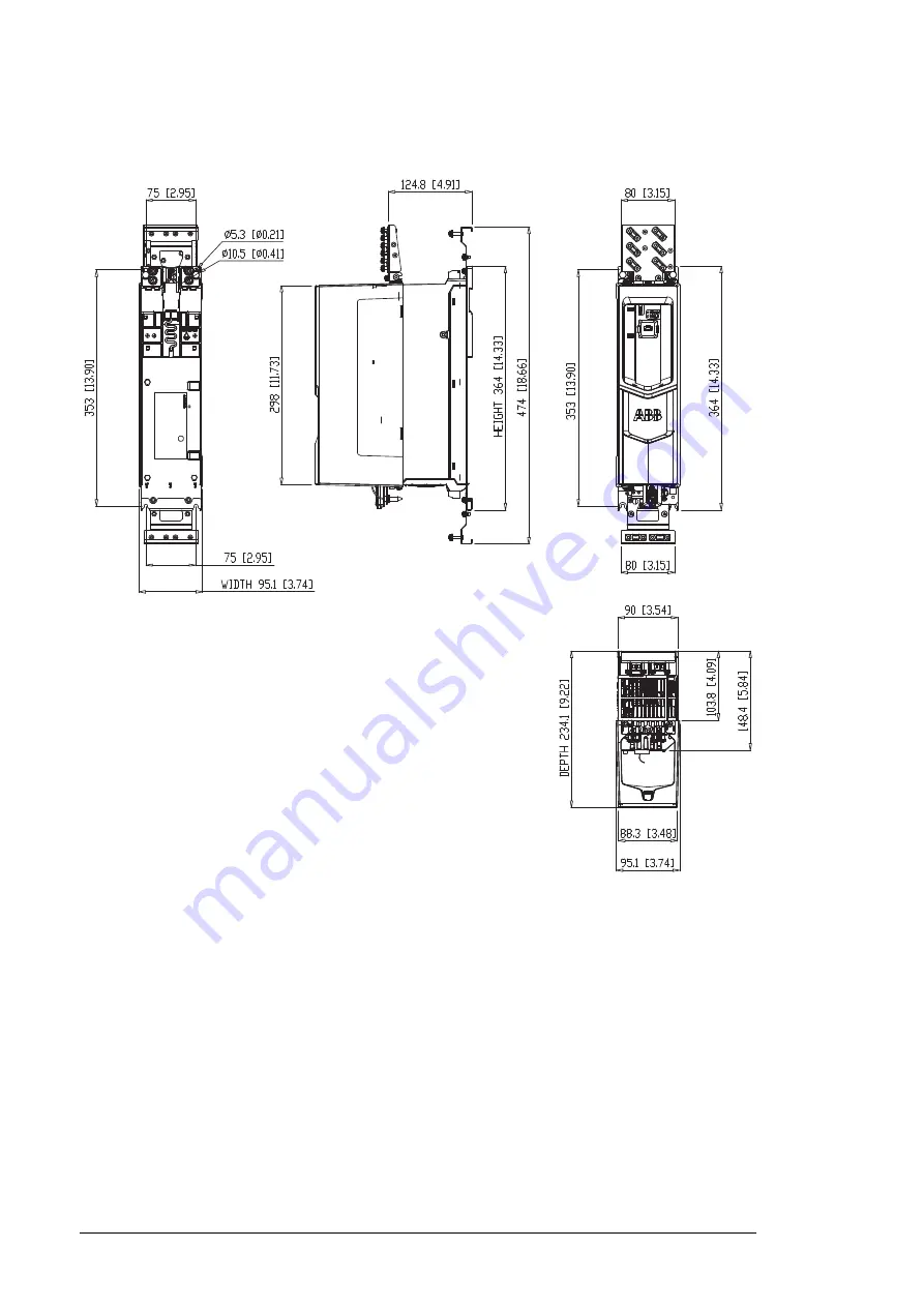 ABB ACS880-104 Hardware Manual Download Page 340