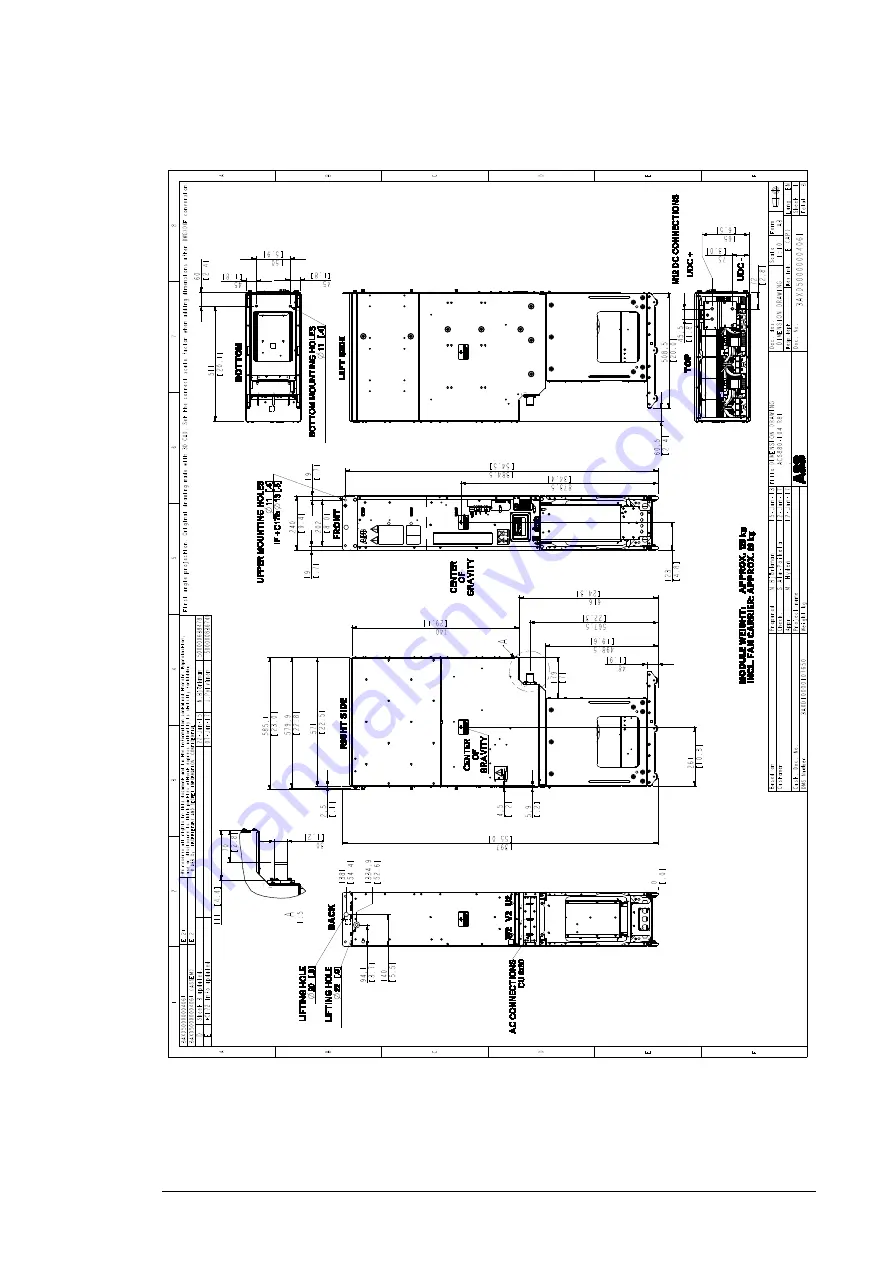 ABB ACS880-204 Hardware Manual Download Page 317