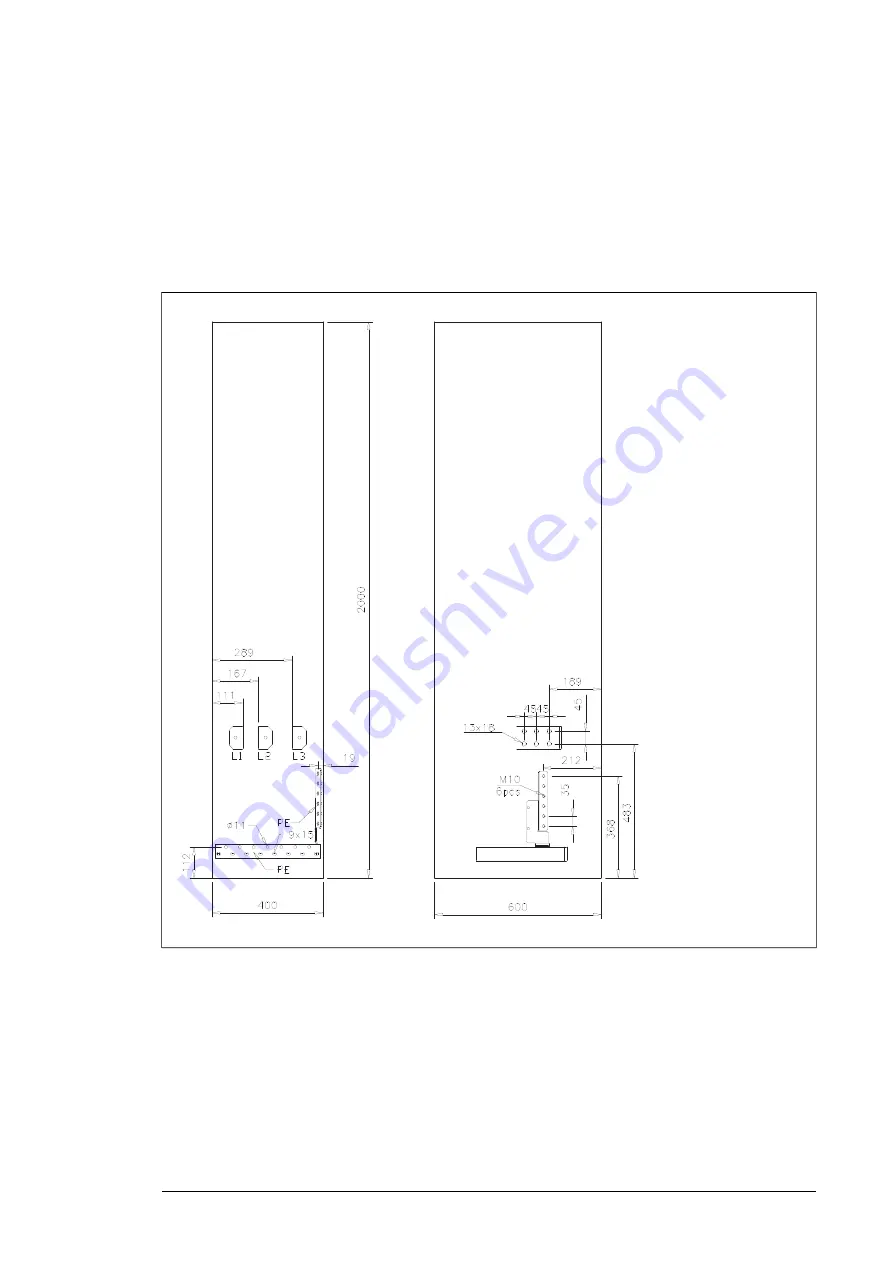 ABB ACS880-207LC Hardware Manual Download Page 97