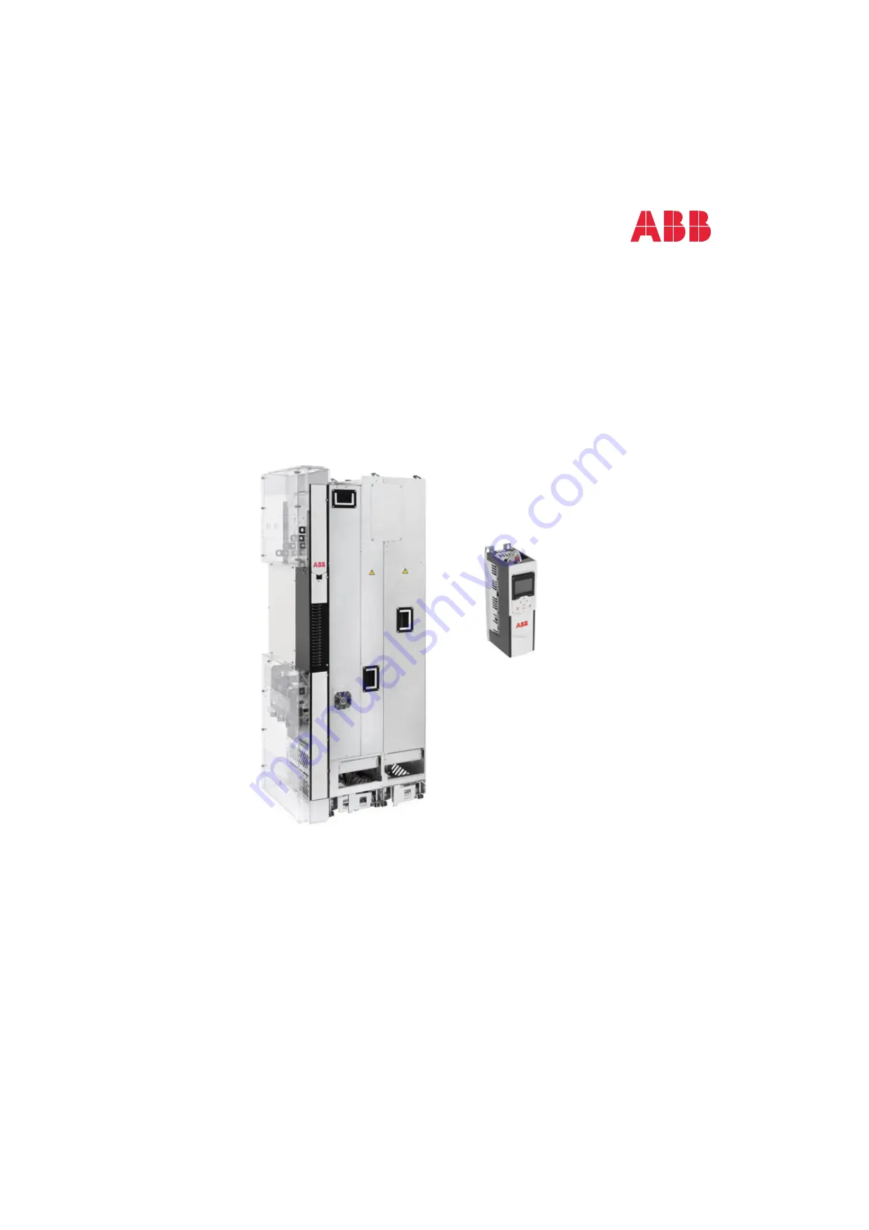 ABB ACS880-34 Скачать руководство пользователя страница 1