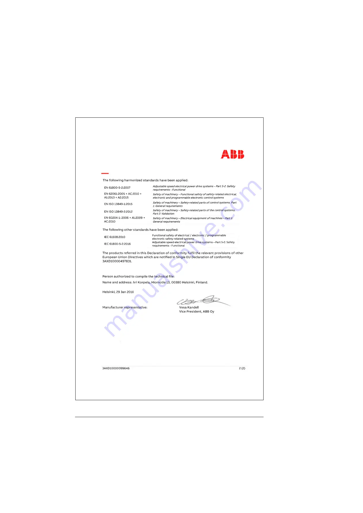 ABB ACS880-34 Hardware Manual Download Page 202