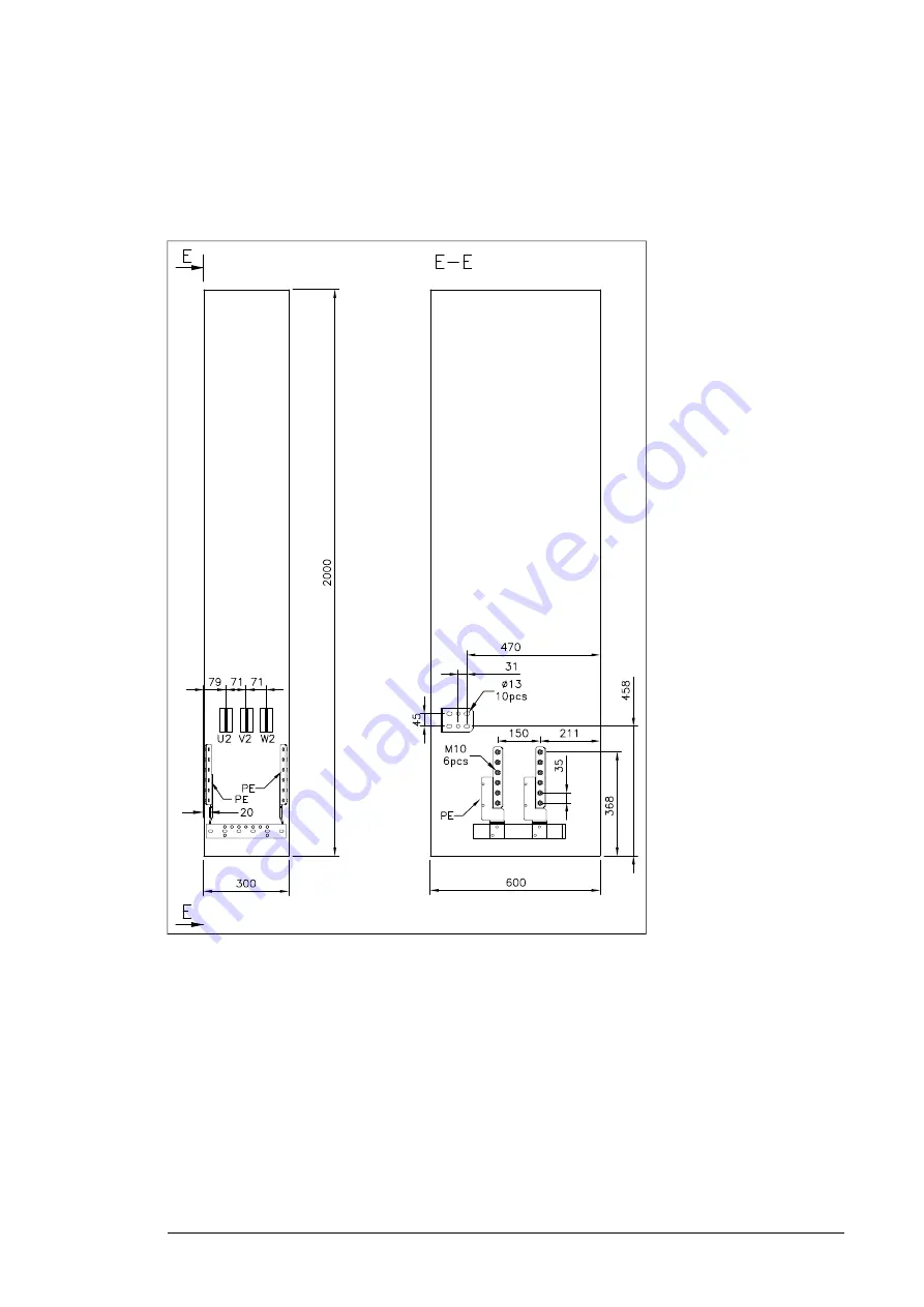 ABB ACS880-37LC-0390A-7 Hardware Manual Download Page 207