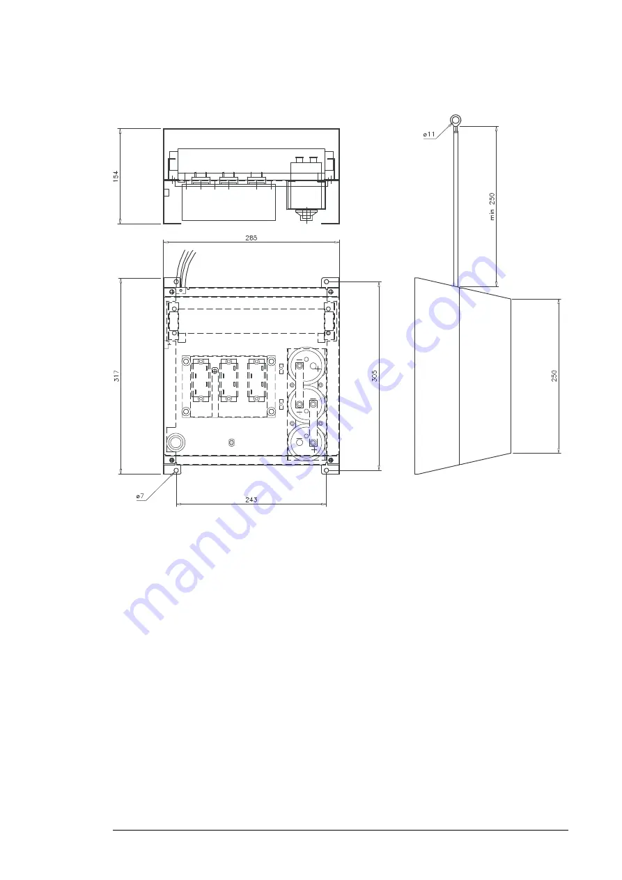 ABB ACS880-604LC Hardware Manual Download Page 85