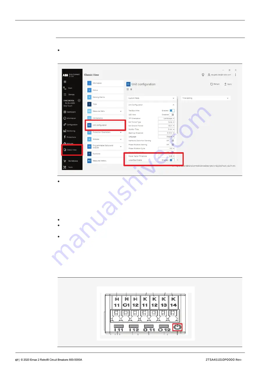 ABB AKD-10 Installation And Maintenance Manual Download Page 67