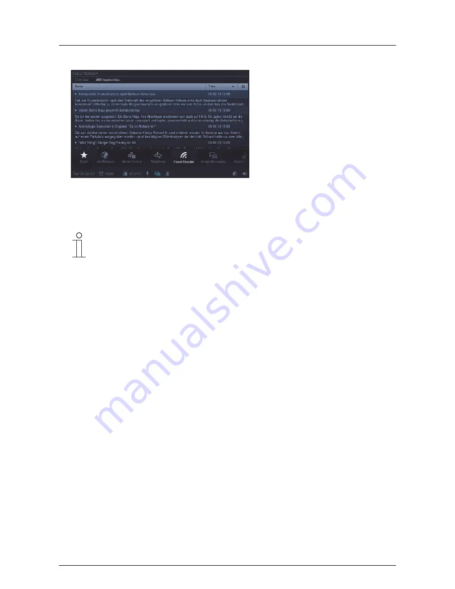 ABB Busch-ComfortTouch 12.1 Operating Instructions Manual Download Page 44