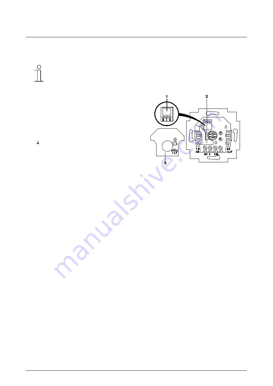 ABB Busch-Jaeger Busch-Jalousiecontrol II 6411 U-101 Operating Instructions Manual Download Page 14