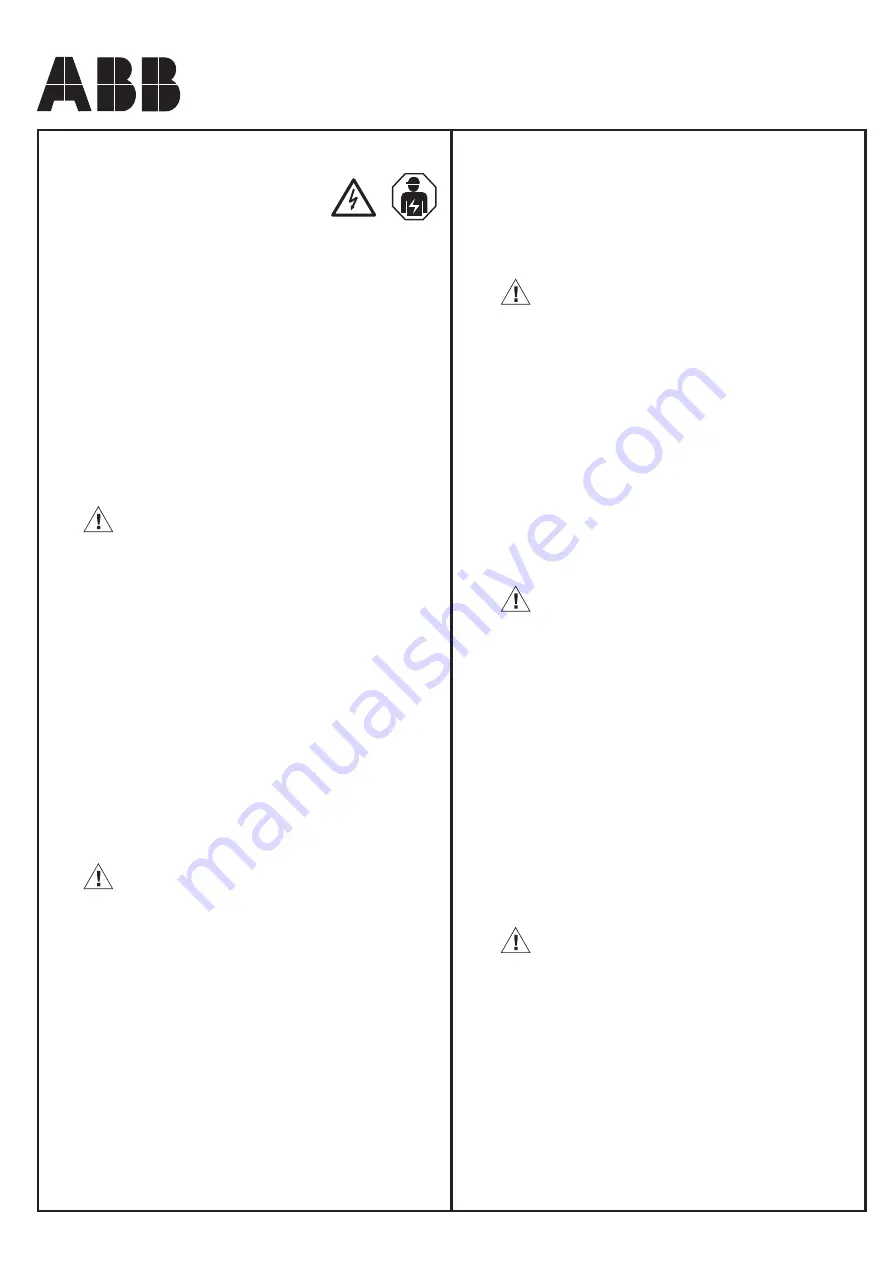 ABB CM-UFS.1 Operating And Installation Instructions Download Page 1