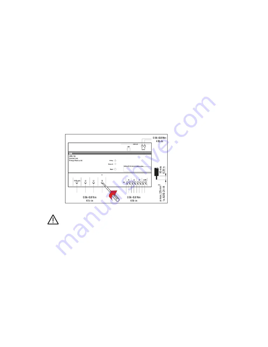 ABB CMS-700 User Manual Download Page 24