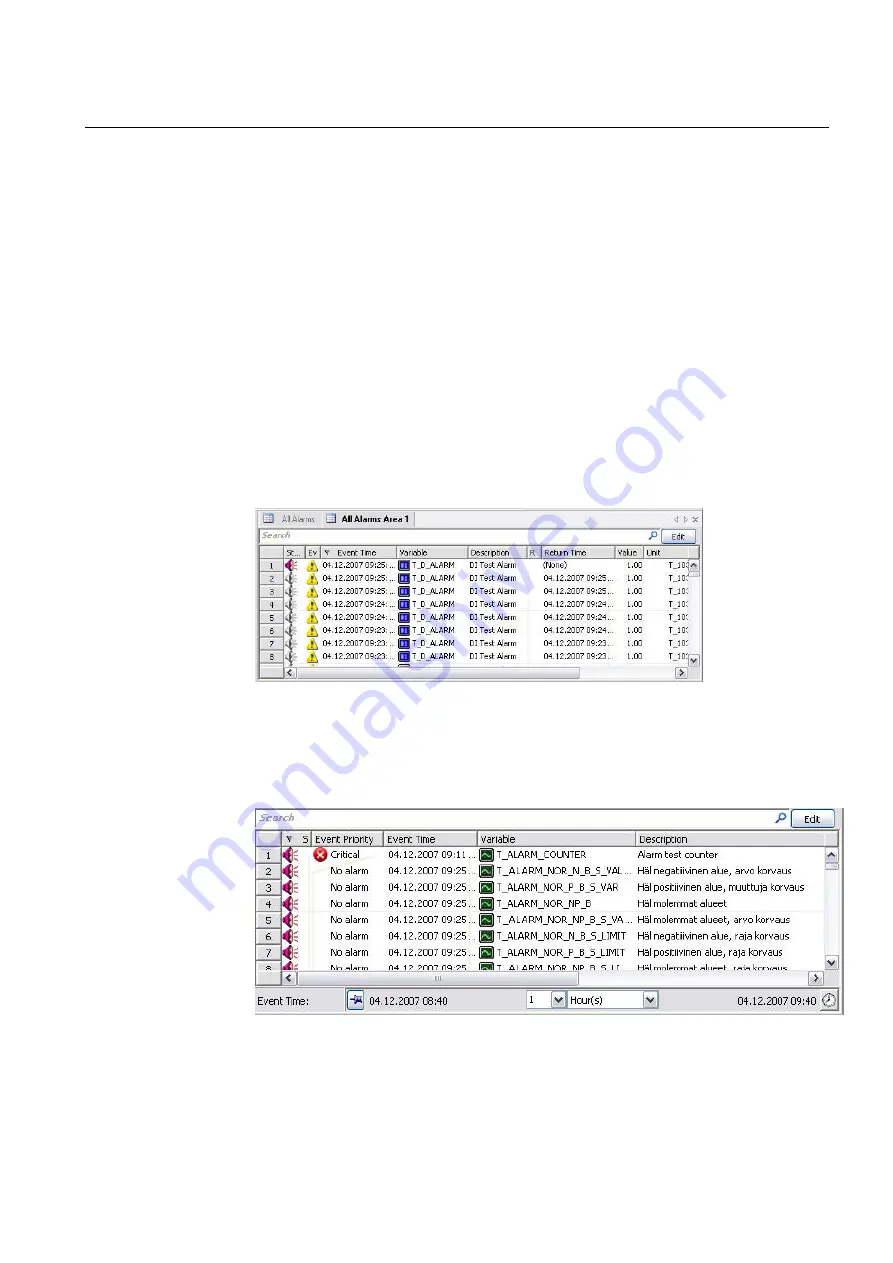 ABB COM600 series Data Historian Operator'S Manual Download Page 113