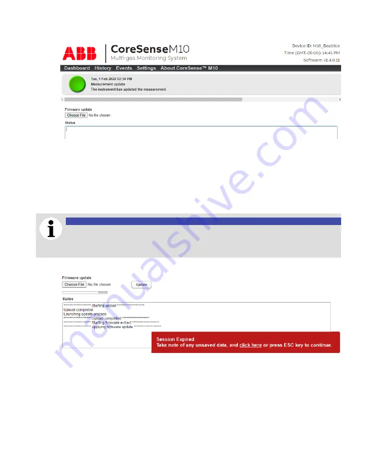 ABB CoreSense M10 User Manual Download Page 53