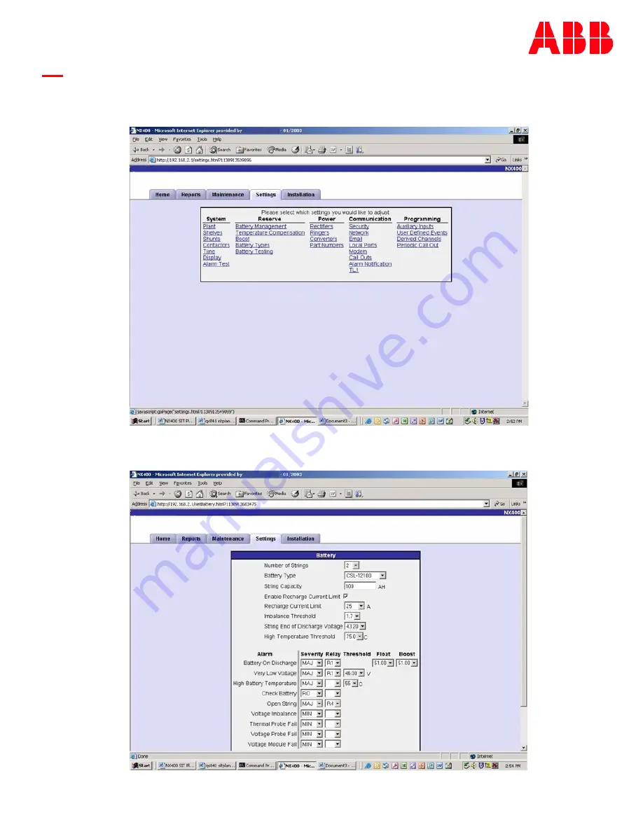 ABB CPS6000 Product Manual Download Page 122