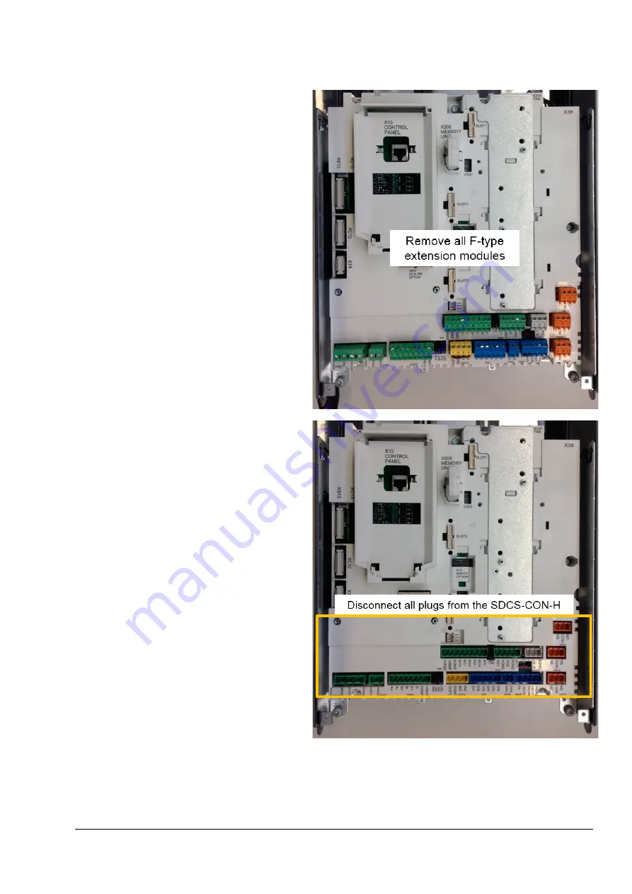 ABB DCT880 Service Manual Download Page 63