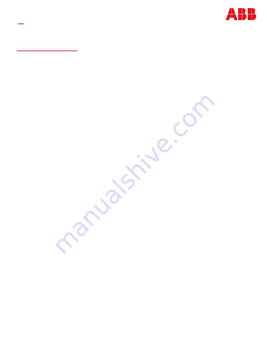 ABB ED83368-30 Quick Start Manual Download Page 16