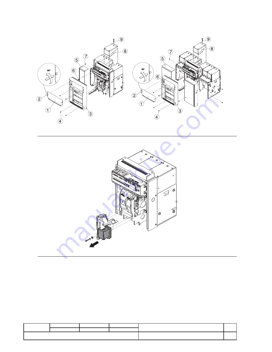 ABB Emax E1 Installation And Service Instructions Manual Download Page 24