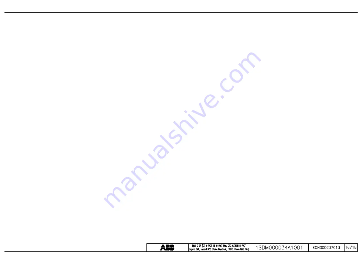 ABB EMAX E2.2 Series Circuit Diagram Download Page 16