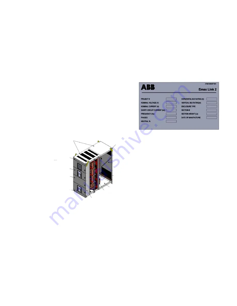 ABB Emax Link 2 UR 1558 Application Manual Download Page 8