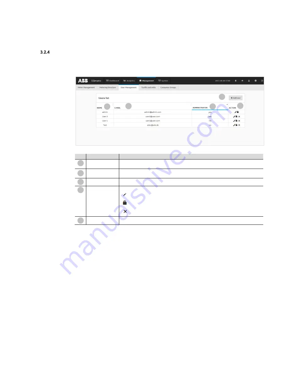 ABB EQmatic Product Manual Download Page 56