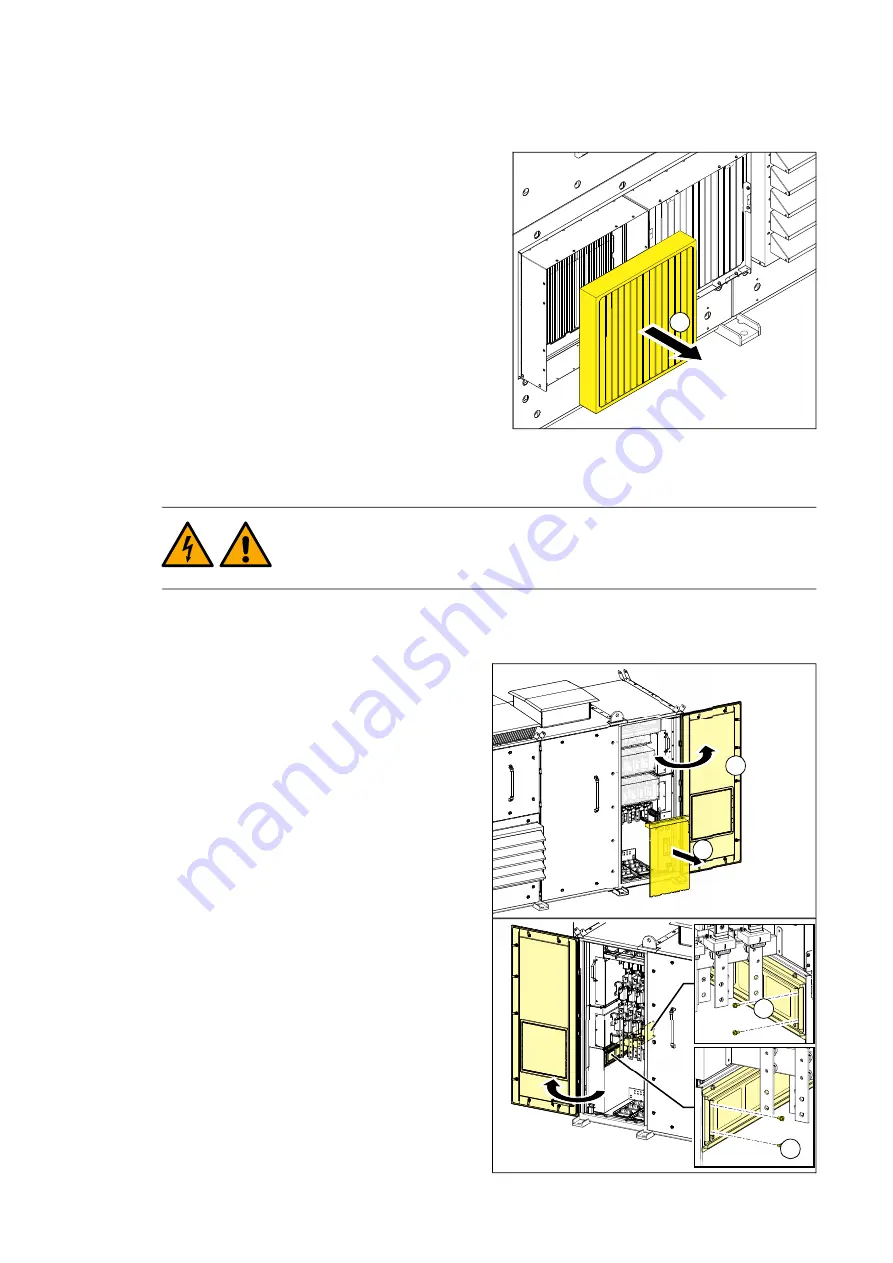 ABB Fimer PVS980-58-4348kVA-I Commissioning And Maintenance Manual Download Page 41