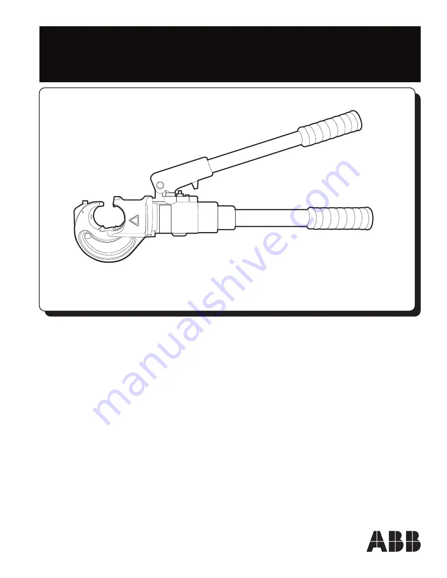 ABB H-CK 400 Operating Instructions Manual Download Page 1