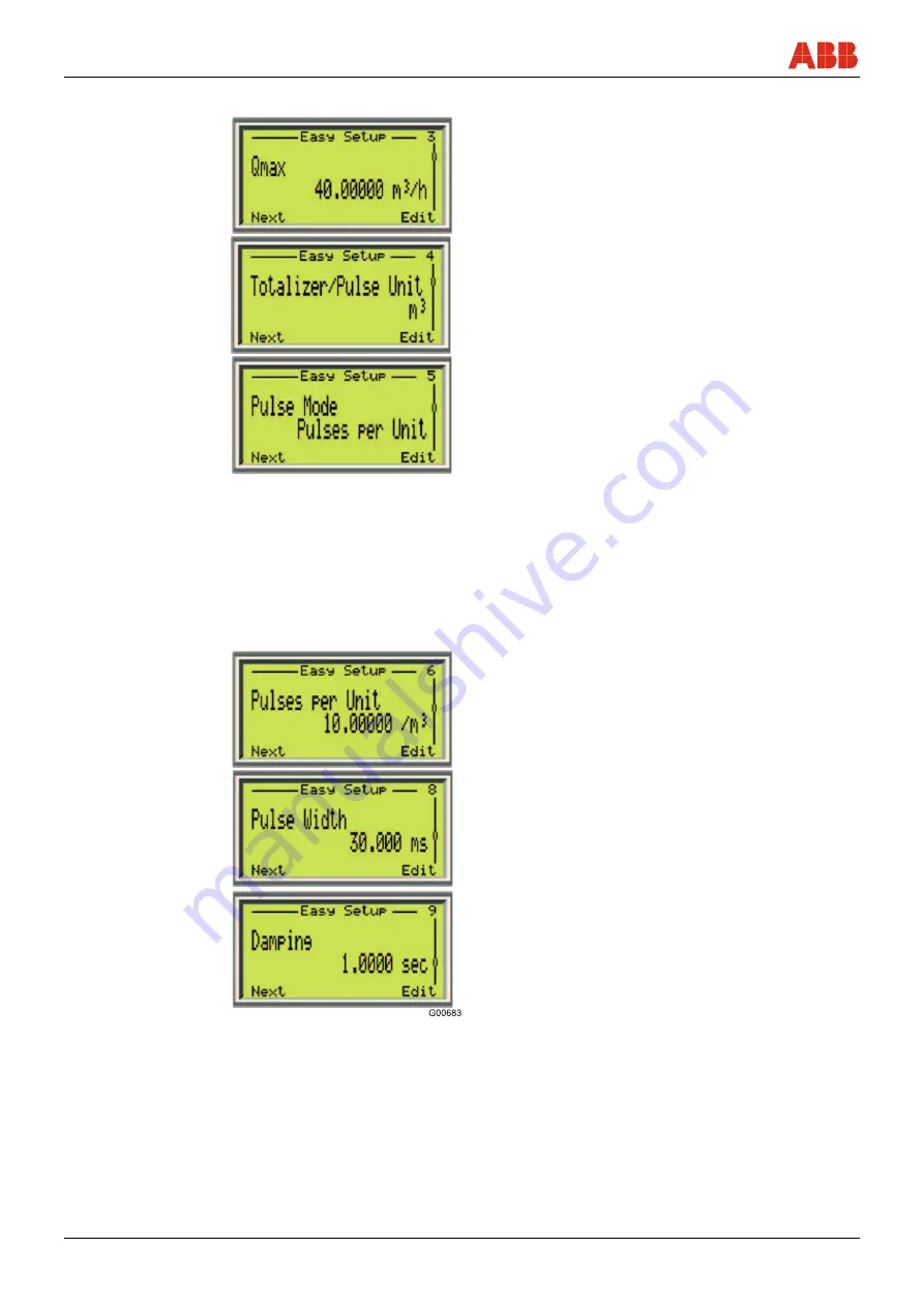 ABB HART FEH300 Commissioning Instruction Download Page 34