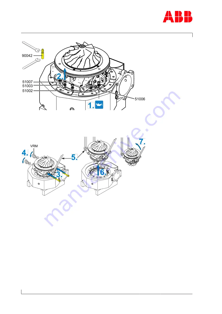 ABB HT608517 Operation Manual Download Page 104