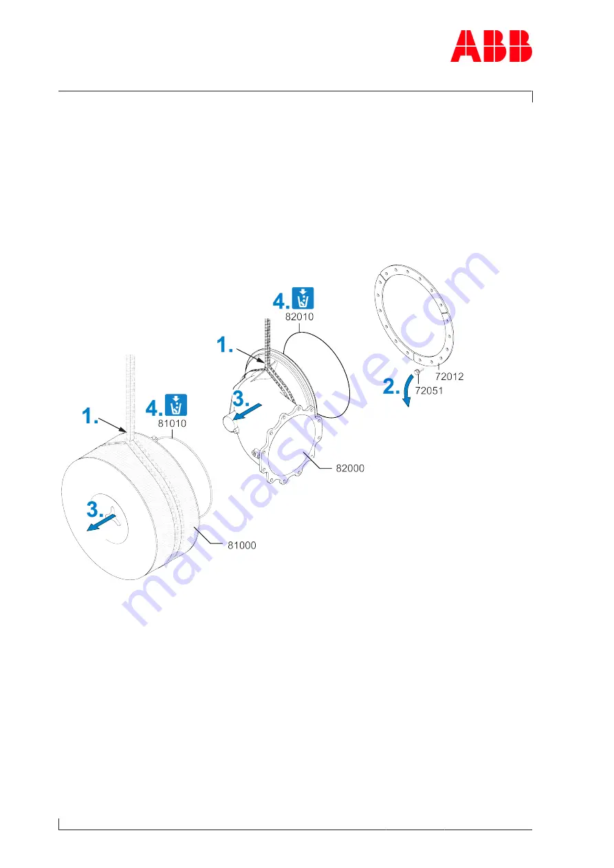 ABB HT612768 Operation Manual Download Page 136