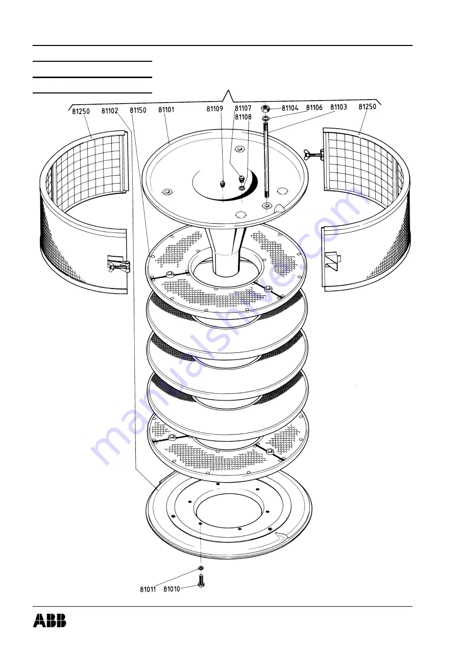 ABB HT842120 Operation Manual Download Page 190