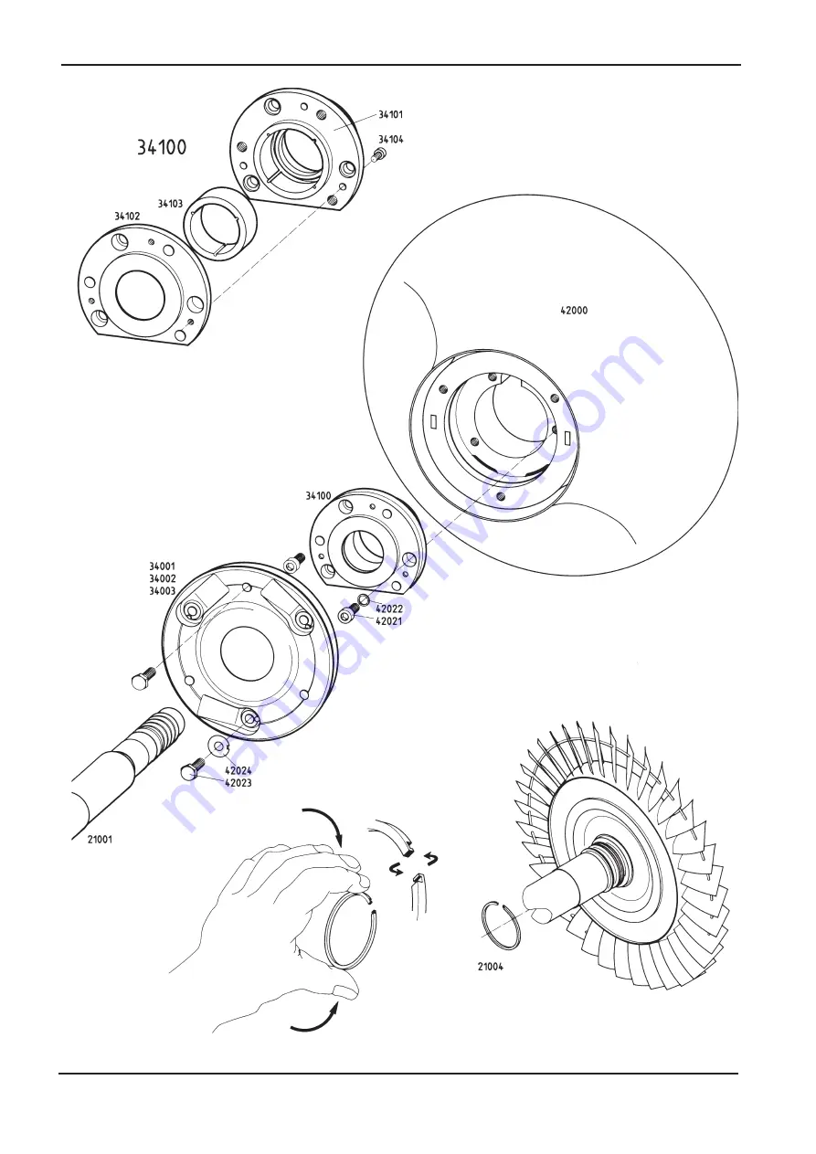 ABB HT842210 Operation Manual Download Page 134