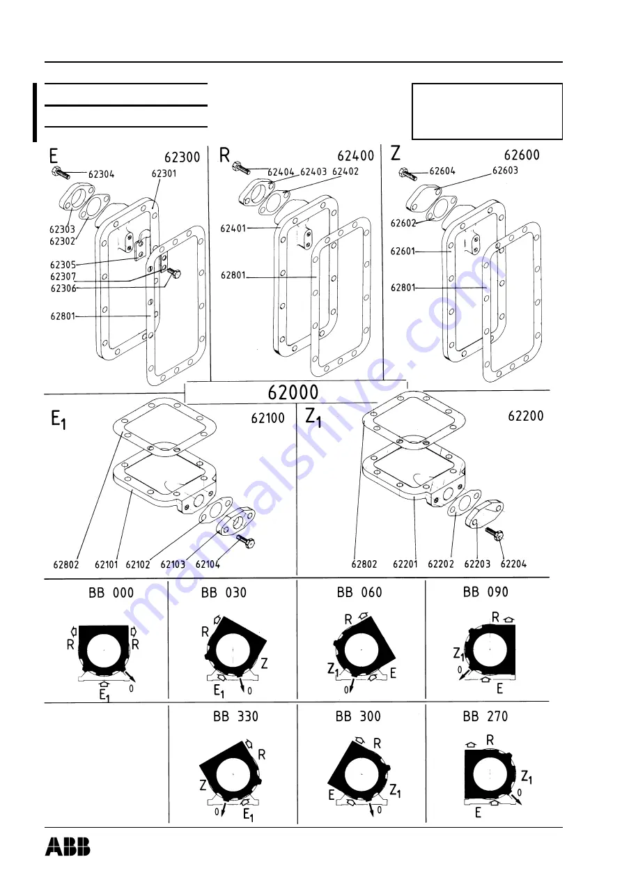 ABB HT842309 Operation Manual Download Page 182