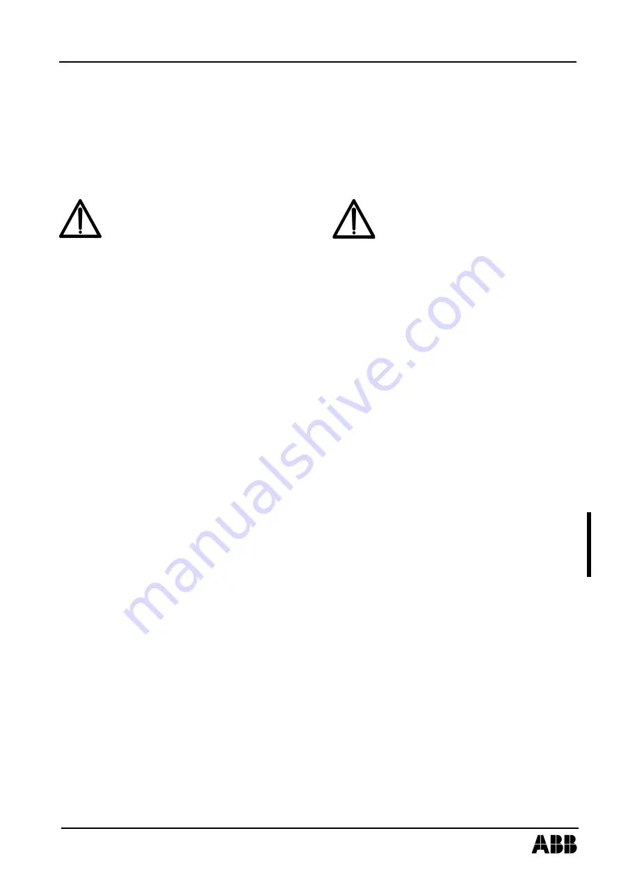 ABB HT842613 Operation Manual Download Page 45