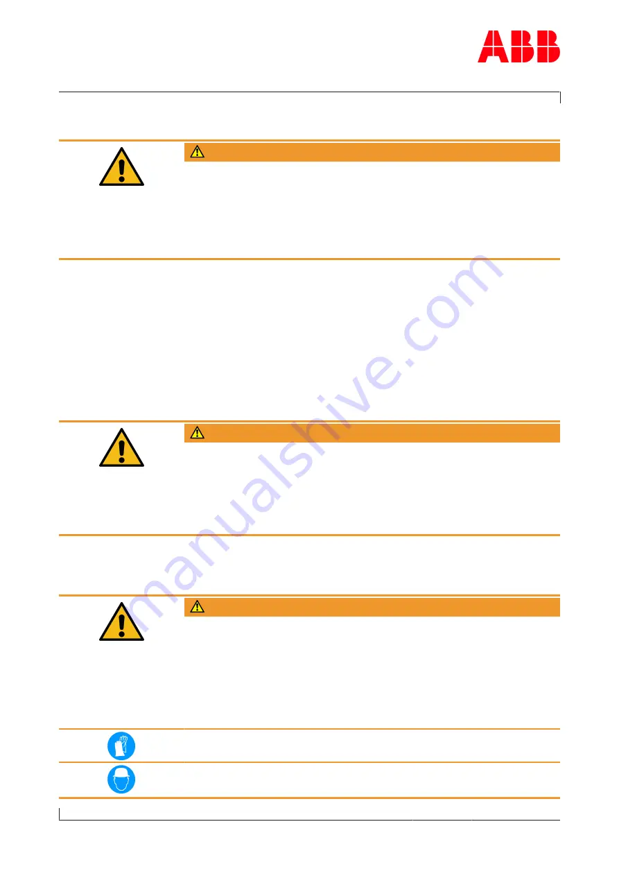 ABB HT847426 Operation Manual Download Page 28