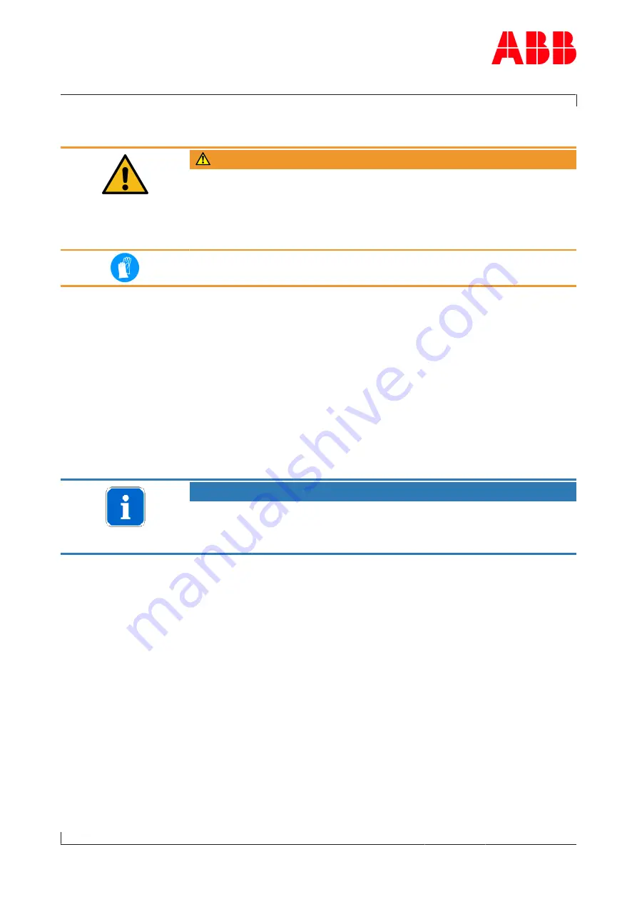 ABB HT847426 Operation Manual Download Page 46