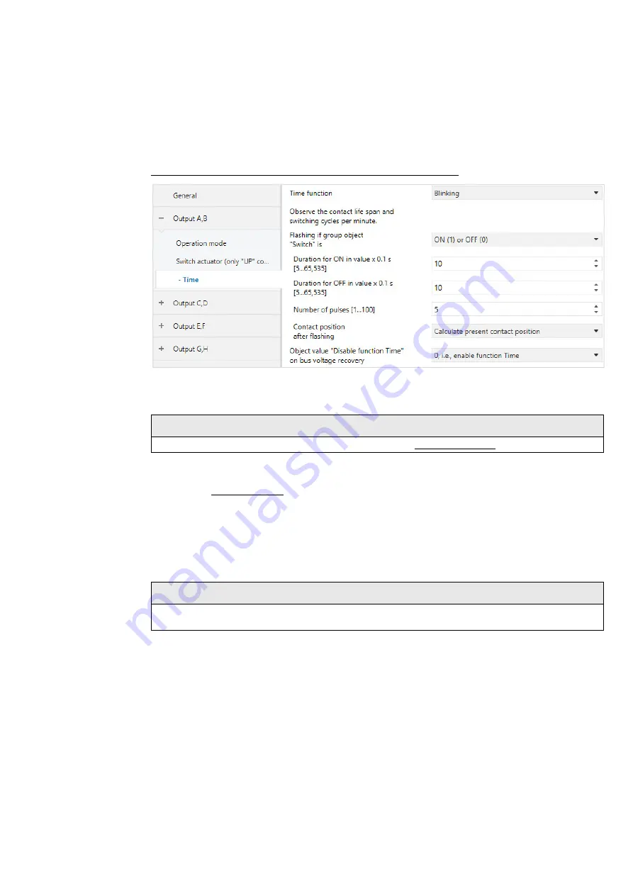 ABB i-bus KNX JRA/S 6.230.3.1 Product Manual Download Page 49