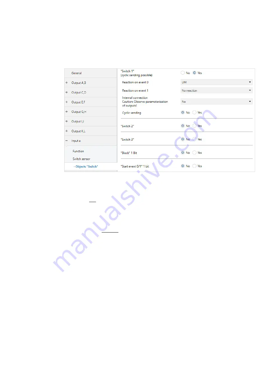 ABB i-bus KNX JRA/S 6.230.3.1 Product Manual Download Page 77