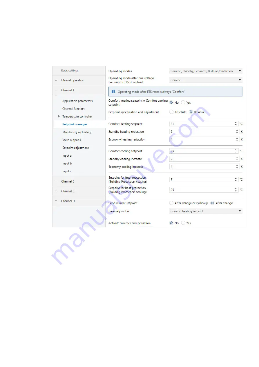 ABB i-bus VC/S 4 1 Series Product Manual Download Page 44