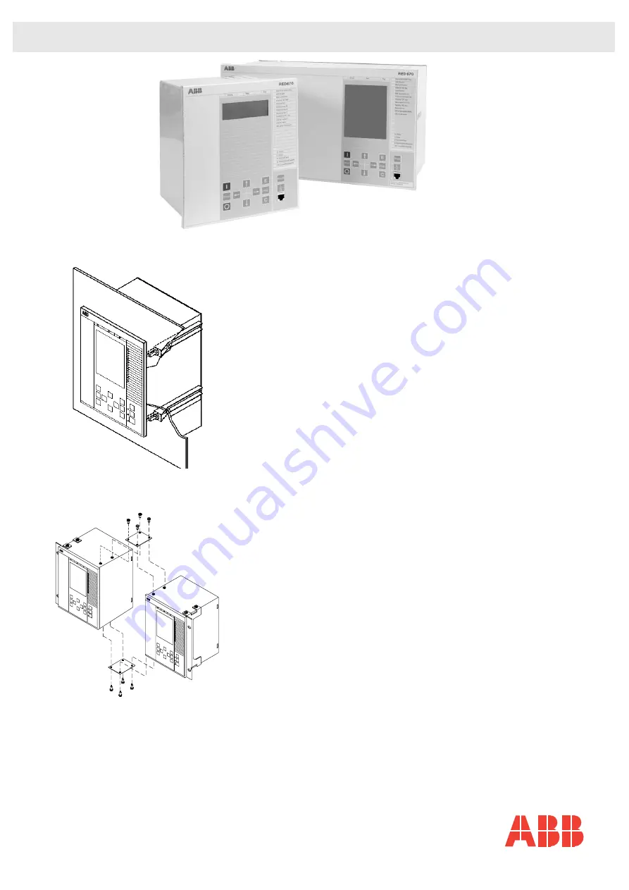 ABB IED 670 Getting Started Manual Download Page 1