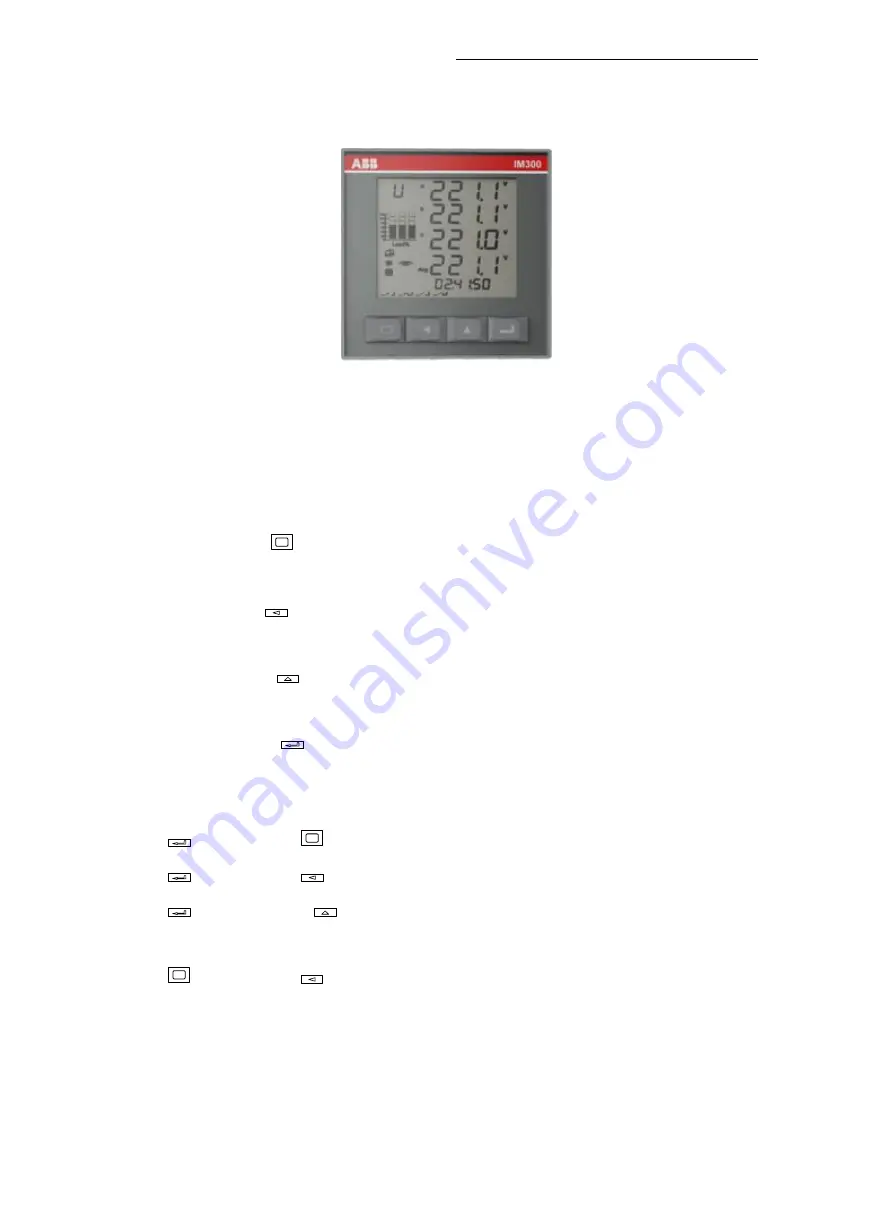 ABB IM300 Series Operational Manual Download Page 14