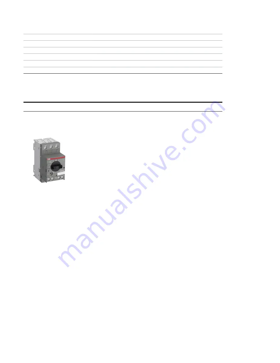 ABB MS132-32-HKF1-11 Manual Download Page 8