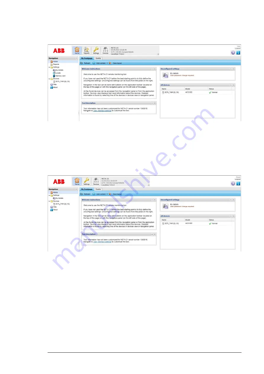 ABB NETA-21 User Manual Download Page 65