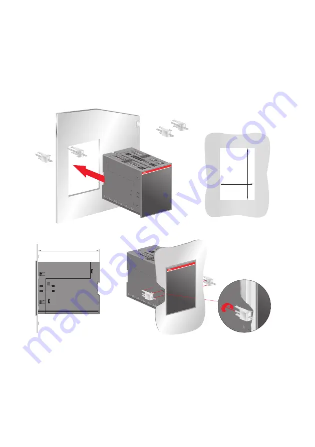 ABB OMD800 Installation And Operating Instruction Download Page 14