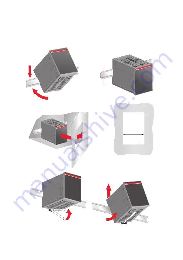 ABB OMD800 Installation And Operating Instruction Download Page 16