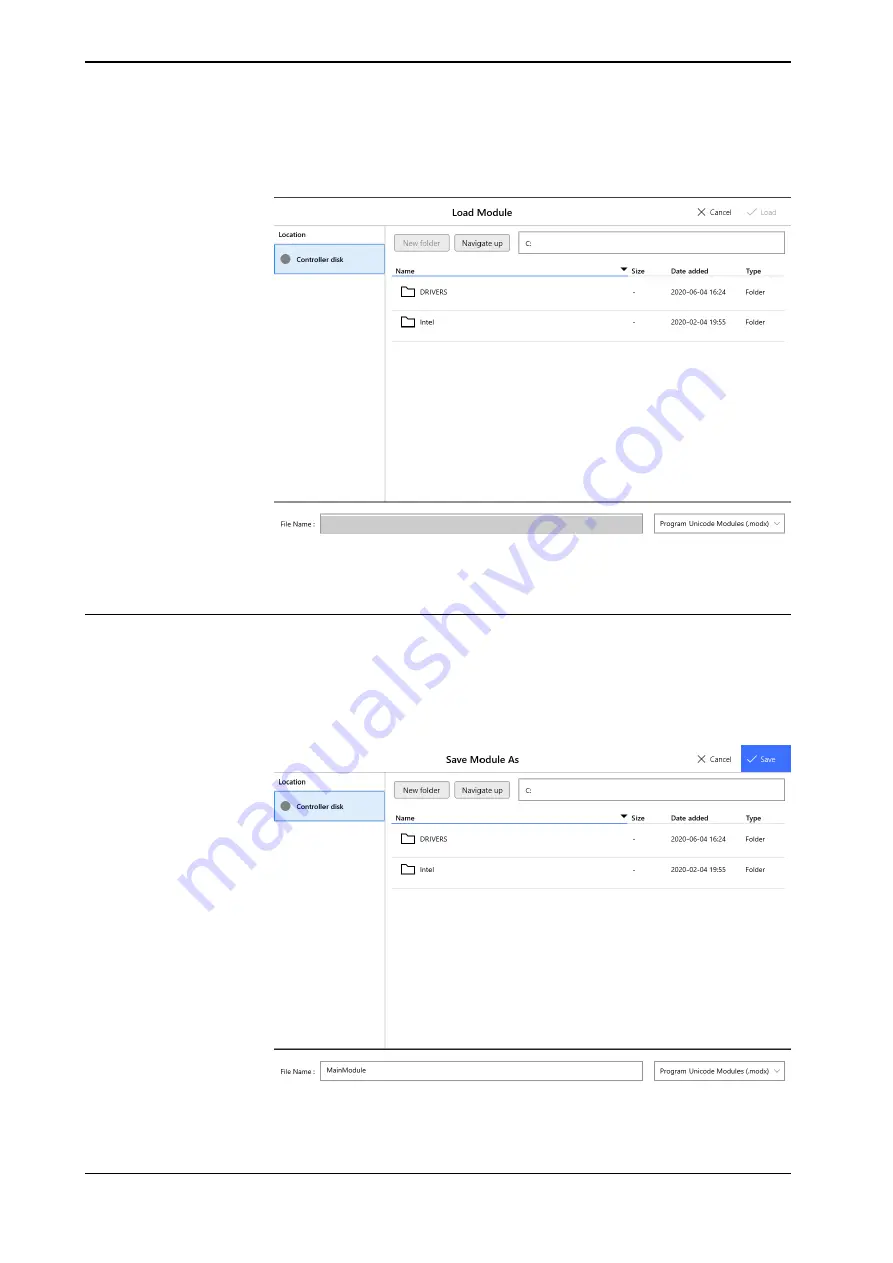 ABB OmniCore C30 Operating Manual Download Page 94