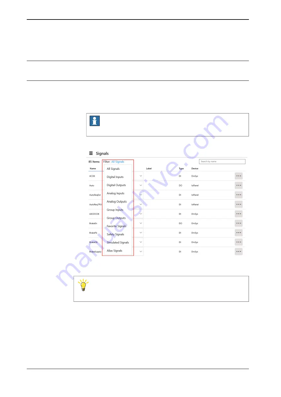 ABB OmniCore C30 Operating Manual Download Page 210