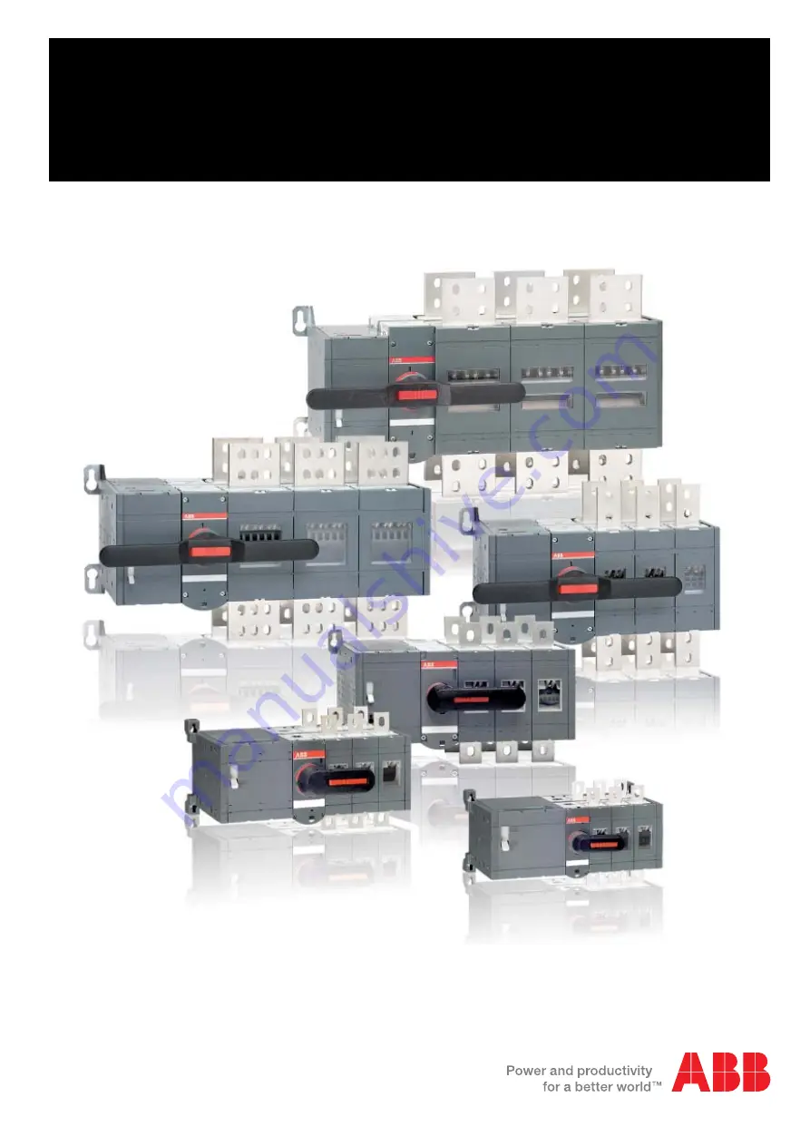 ABB OTM E_WC_M Series Installation And Operating Instruction Download Page 1