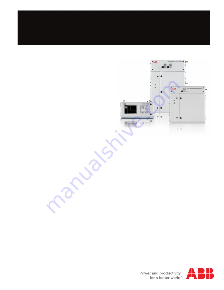 ABB PGC5000 Series Service Instructions Manual Download Page 1