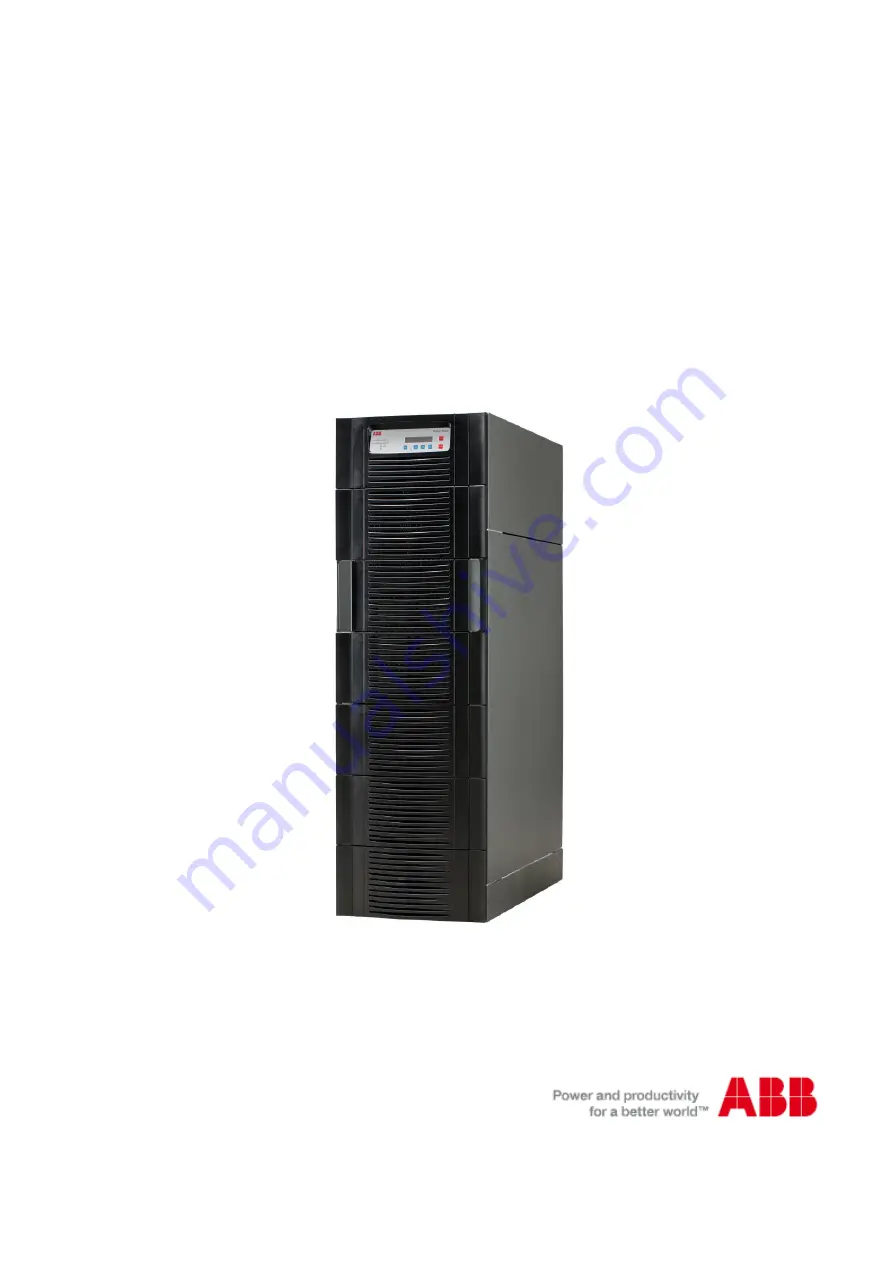 ABB PowerScale CABINET A User Manual Download Page 82